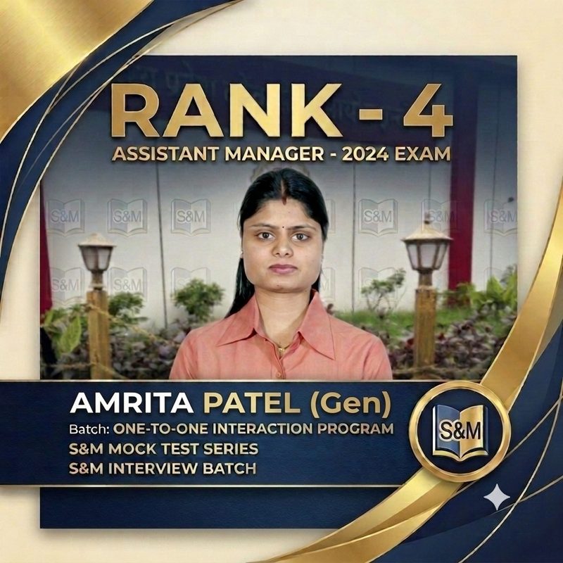 Amrita Patel, Rank 4, MPPSC Assistant Manager 2024